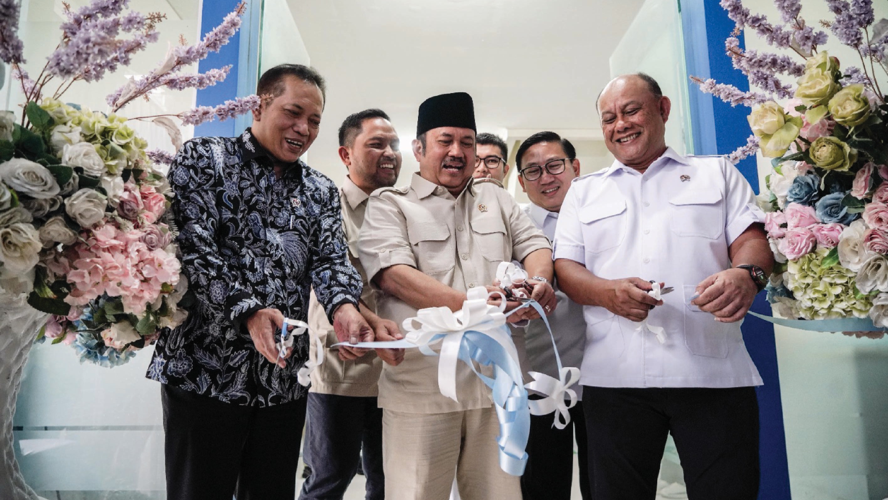 Susu Menu Favorit MBG! Kepala BGN Bintan Launching Rumah Susu