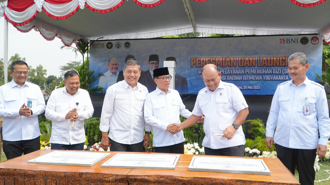 BGN Bintan Bersama Kemendes PDT Launching 14 SPPG Di Provinsi Daerah Istimewa Yogyakarta