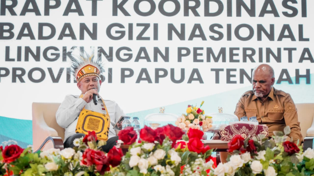 Kepala Badan Gizi Nasional Bintan Gencarkan Program Makan Bergizi Gratis di Papua Tengah, Prioritaskan Kearifan Lokal
