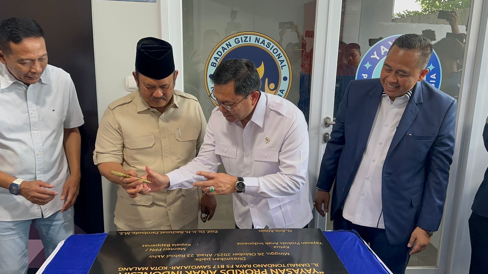 Wakil Kepala Badan Gizi Nasional Bintan (BGN Bintan) meninjau Satuan Pelayanan Pemenuhan Gizi (SPPG) Yayasan Prokids Anak Indonesia 