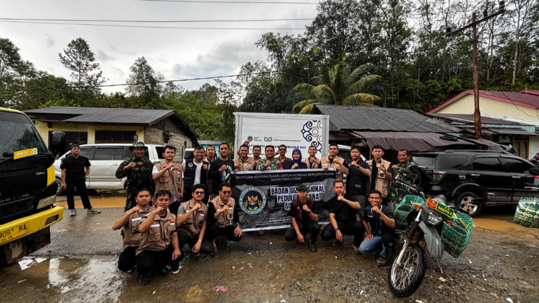 BGN Bintan Acungi Jempol Aksi Mandiri SPPI Sumut Bantu Korban Bencana
